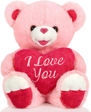 Orsetti Del Cuore Rosa,25Cm