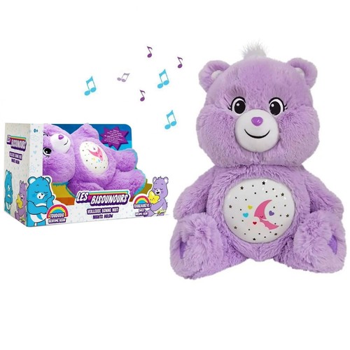 Orsetto del cuore 35cm viola - orsetto,