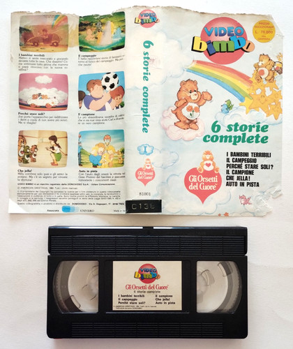 Vhs gli orsetti del - vhs,